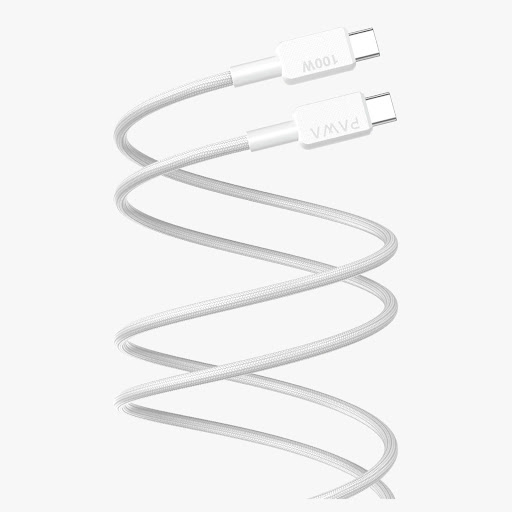  Pawa El-Claro Series Premium Braided Cable USB-C to USB-C 100W